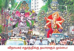 நாடு முழுவதும் வரும் 14ம் தேதி விநாயகர் சதுர்த்தி கொண்டாடப்பட உள்ளது. ...