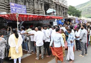திருவண்ணாமலை அருணாசலேஸ்வரர் கோவிலில்  தரிசனம் செய்வதற்கு நீண்ட நேரம் ...