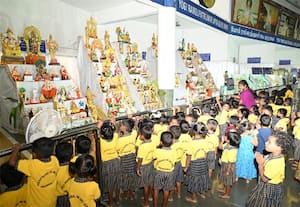   திருவண்ணாமலை கிரிவலப்பாதையில் உள்ள யோகி ராம் சுரத்குமார் ஆசிரமத்தில், ...