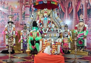 கூழமந்தல் கிராமத்தில் உள்ள பேசும் பெருமாள் கோவிலில், ஐந்தாவது ...