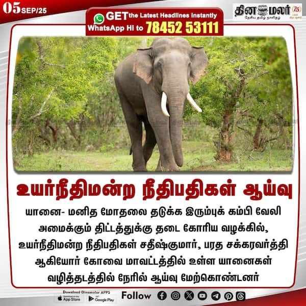 உயர்நீதிமன்ற நீதிபதிகள் ஆய்வு 