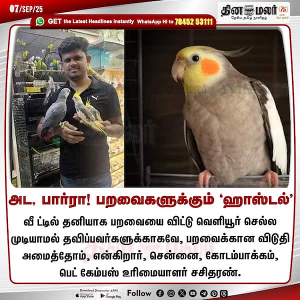 அட பார்ரா! பறவைகளுக்கும் ஹாஸ்டல் 