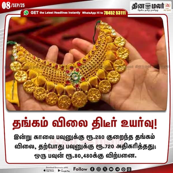 தங்கம் விலை திடீர் உயர்வு! 