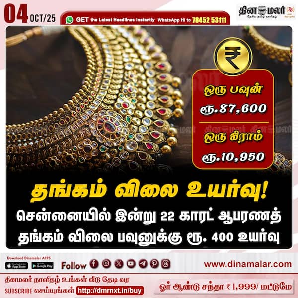 தங்கம் விலை உயர்வு! 