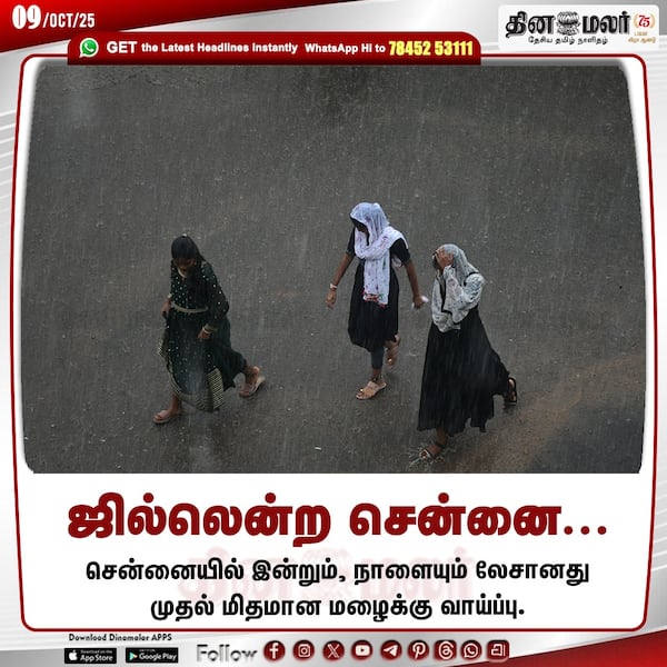 ஜில்லென்ற சென்னை...