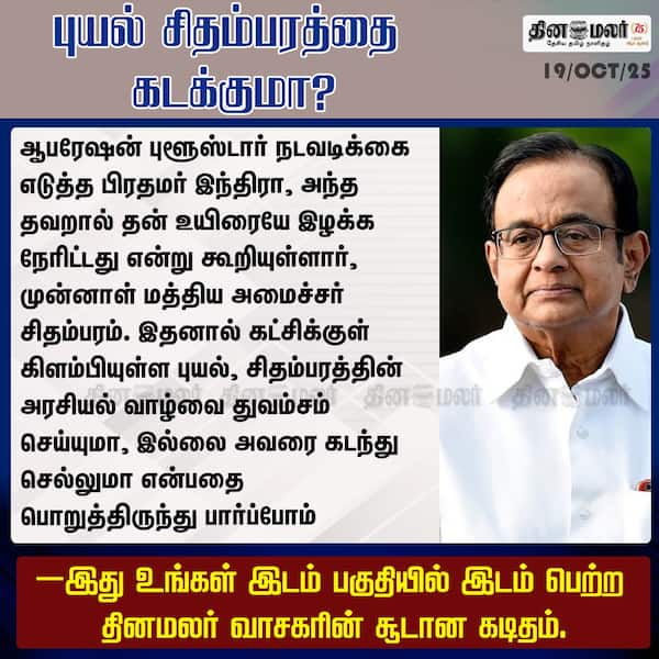 புயல் சிதம்பரத்தை கடக்குமா?