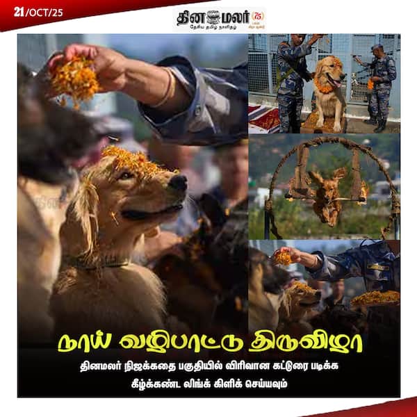 நாய் வழிபாட்டு திருவிழா 