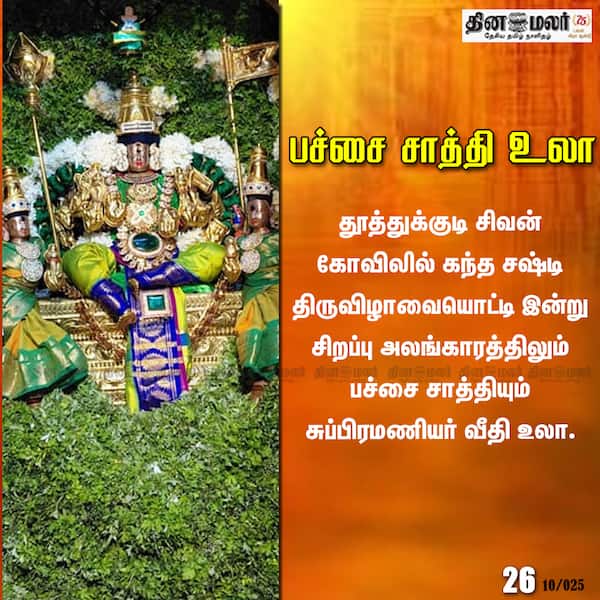 பச்சை சாத்தி உலா