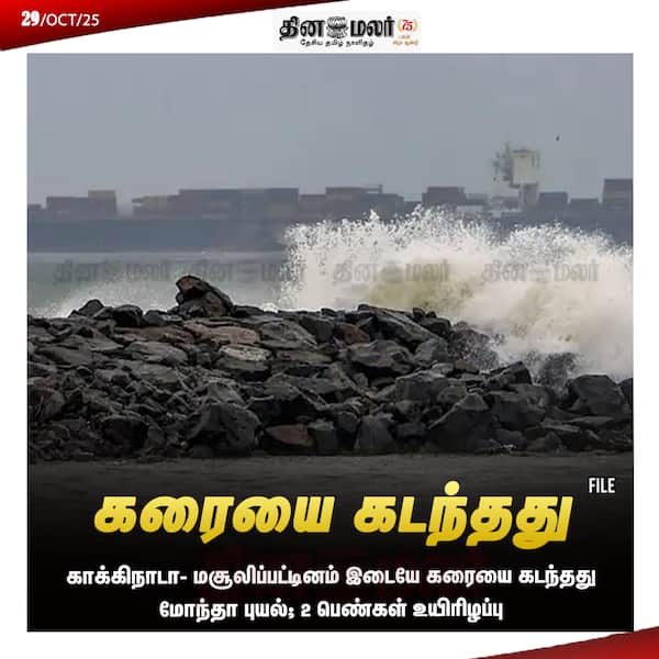 கரையை கடந்தது 