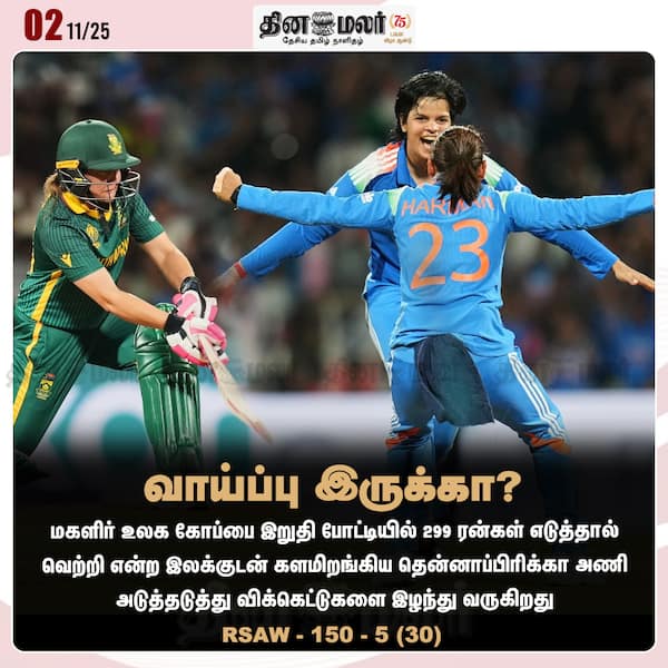 வாய்ப்பு இருக்கா? 