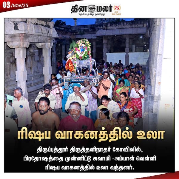 ரிஷப வாகனத்தில் உலா