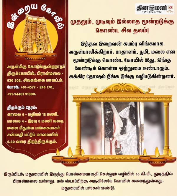 இன்றைய கோவில் 