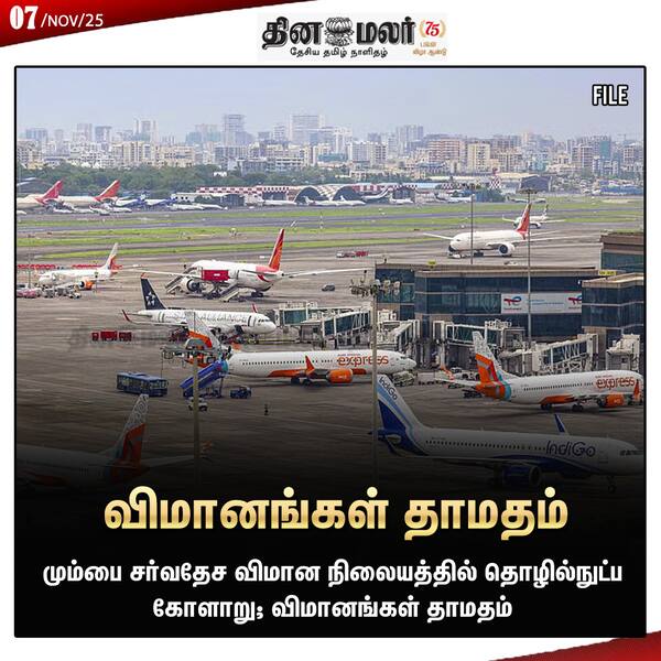 விமானங்கள் தாமதம் 