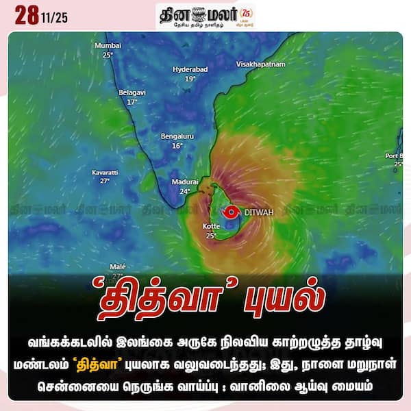 தித்வா புயல் 