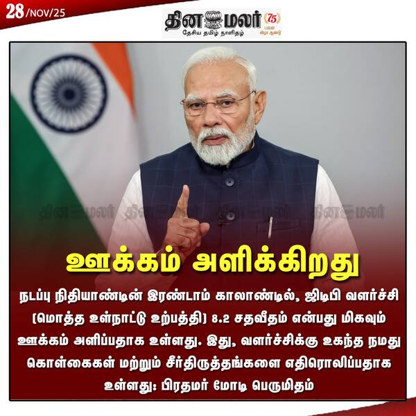 ஊக்கம் அளிக்கிறது 