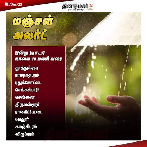 மஞ்சள் அலர்ட் 