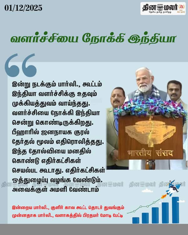 வளர்ச்சியை நோக்கி இந்தியா 