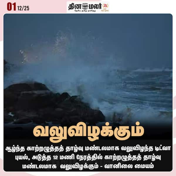 வலுவிழக்கும் 