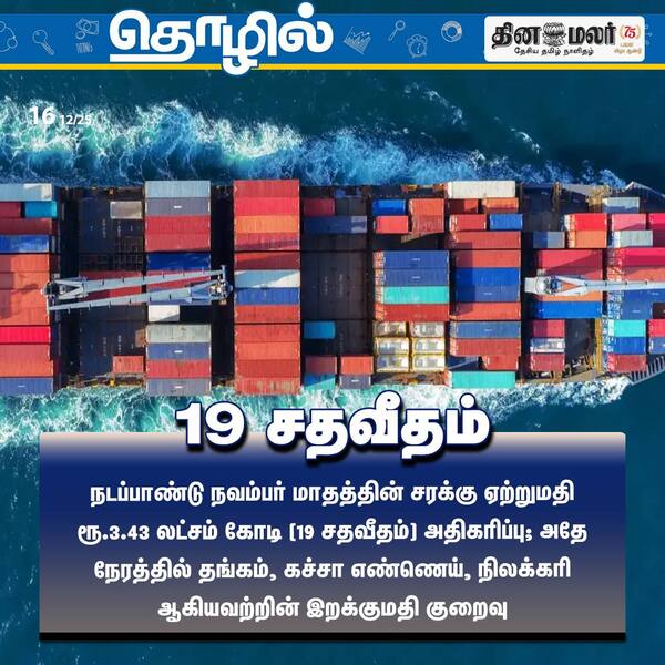 19 சதவீதம் உயர்வு 