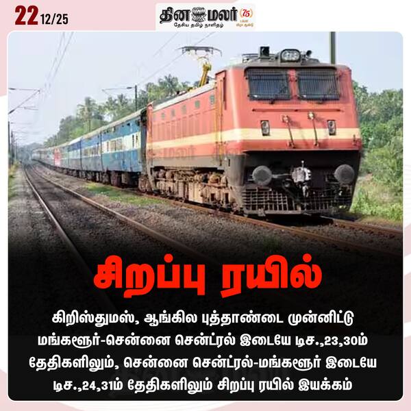 சிறப்பு ரயில் 