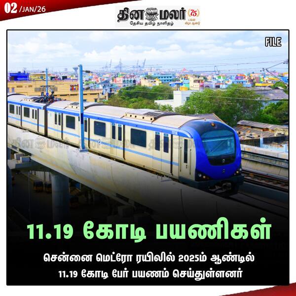 11.19 கோடி பயணிகள் 
