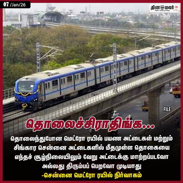 தொலைச்சிராதிங்க... 