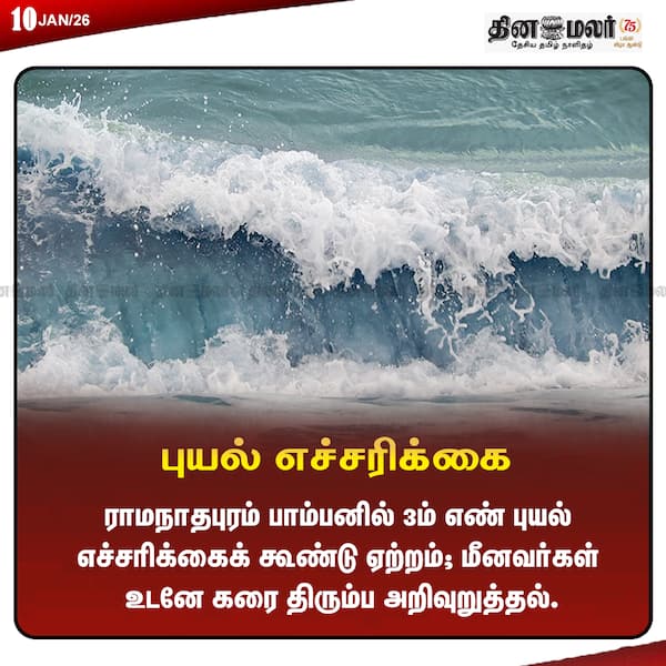 புயல் எச்சரிக்கை 