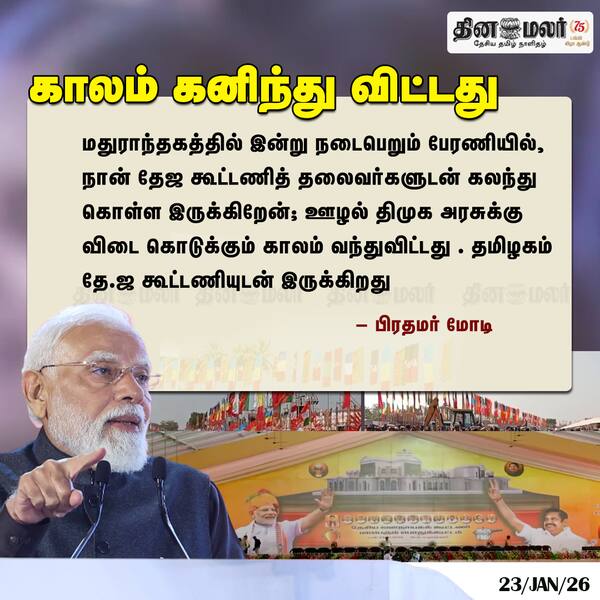 காலம் கனிந்து விட்டது 