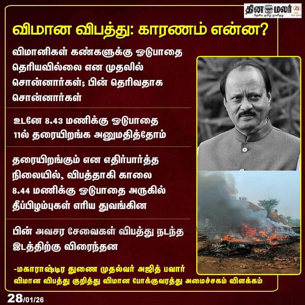 விமான விபத்து: காரணம் என்ன? 