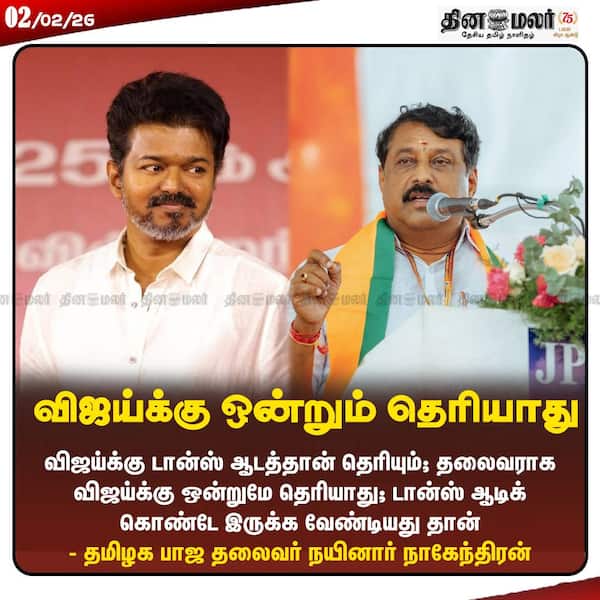 விஜய்க்கு ஒன்றும் தெரியாது 