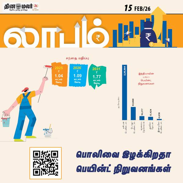 பொலிவை இழக்கிறதா பெயின்ட் நிறுவனங்கள் 