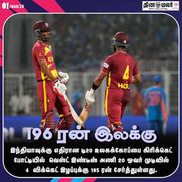 196 ரன் இலக்கு 
