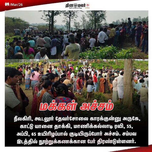 மக்கள் அச்சம்