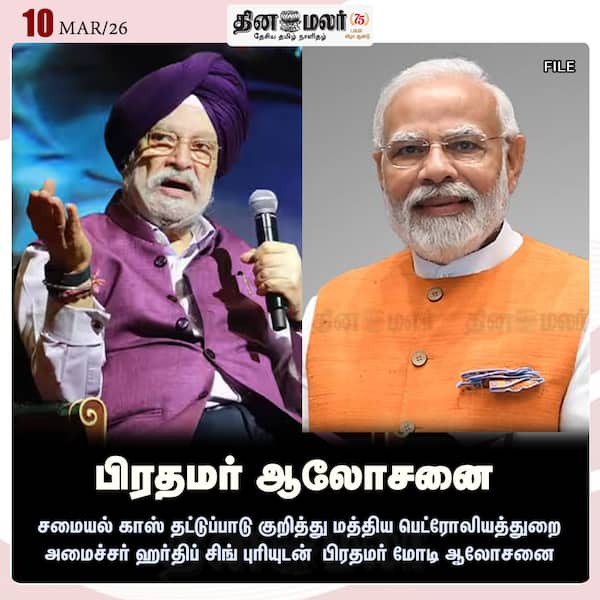 பிரதமர் ஆலோசனை 