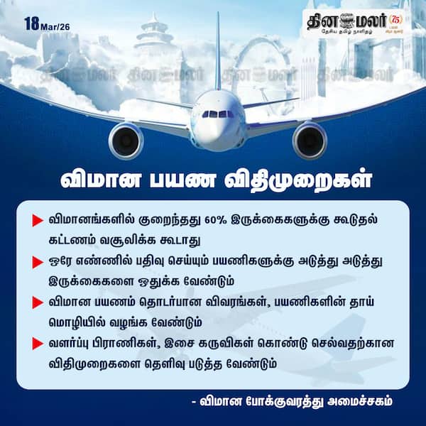 விமான பயண விதிமுறைகள் 
