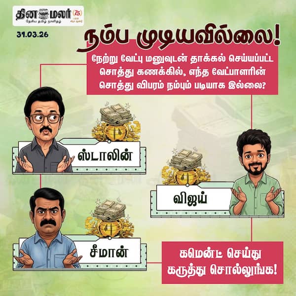 நம்ப முடியவில்லை! 