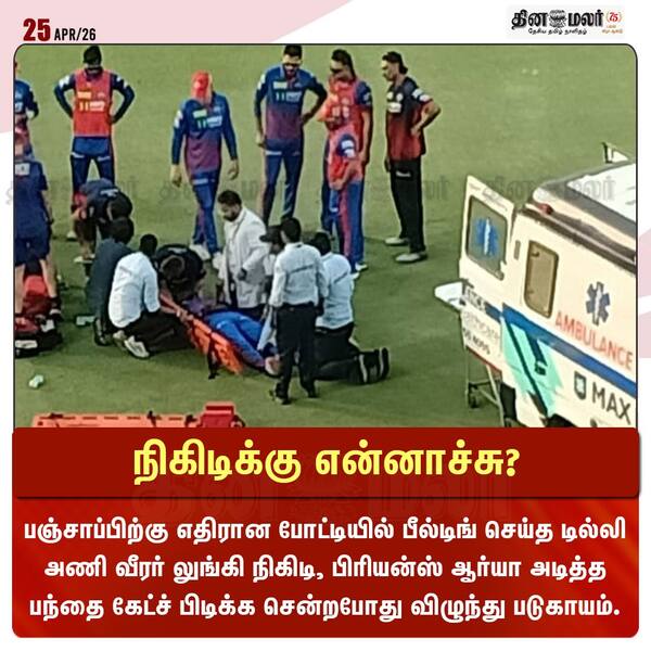நிகிடிக்கு என்னாச்சு? 