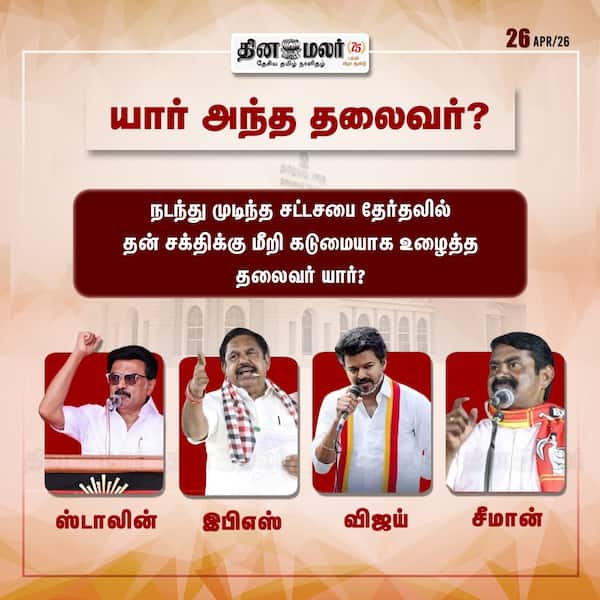யார் அந்த தலைவர்? 