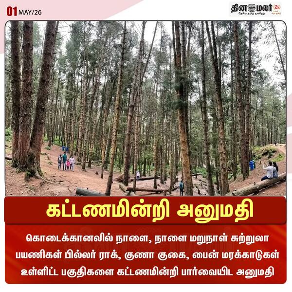 கட்டணமின்றி அனுமதி 