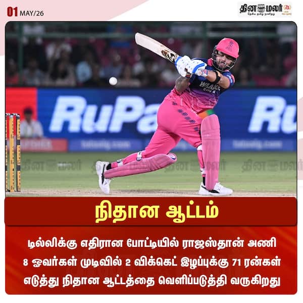 நிதான ஆட்டம்