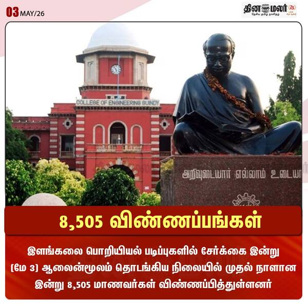 8505 விண்ணப்பங்கள் 