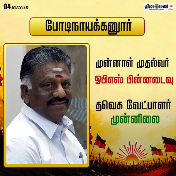 ஓபிஎஸ் பின்னடைவு 
