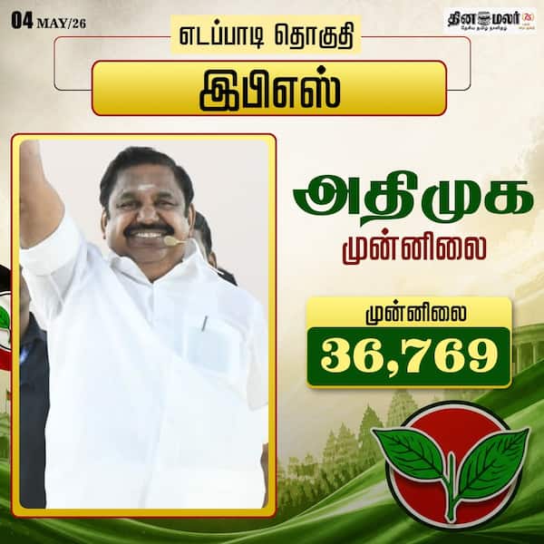 இபிஎஸ் முன்னிலை