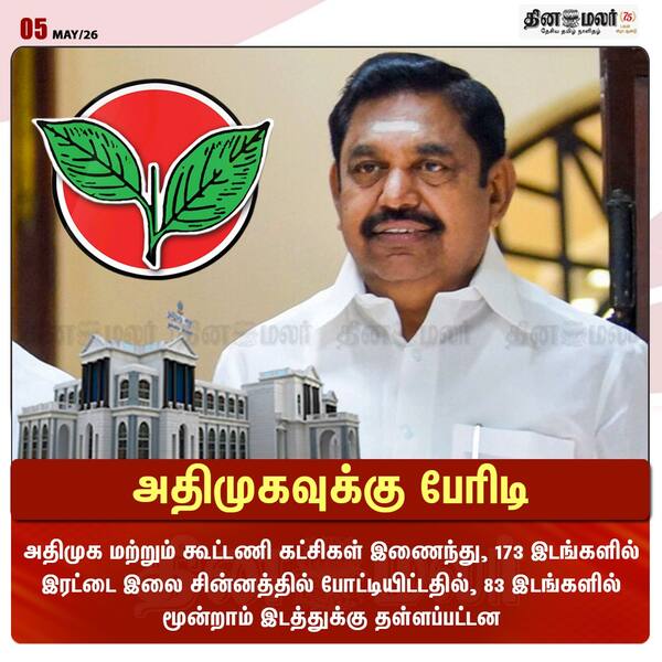 அதிமுகவுக்கு பேரிடி