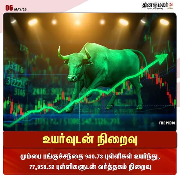 உயர்வுடன் நிறைவு 
