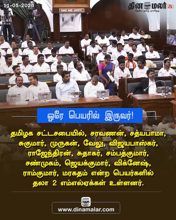 ஒரே பெயரில் இருவர்! 