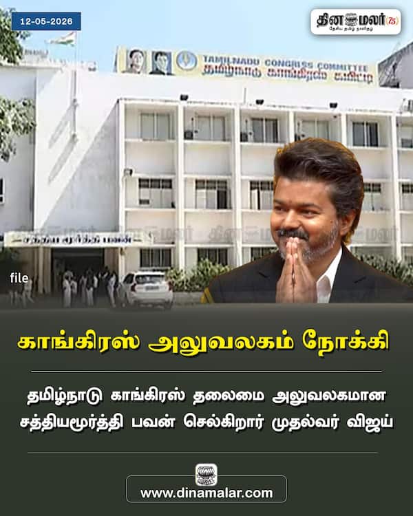 காங்கிரஸ் அலுவலகம் நோக்கி 
