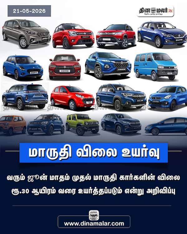 மாருதி விலை உயர்வு 