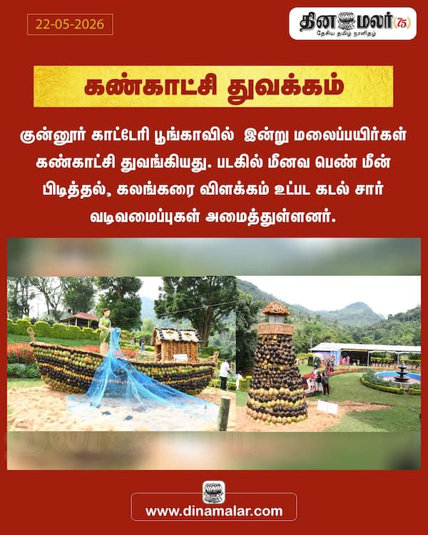 கண்காட்சி துவக்கம் 