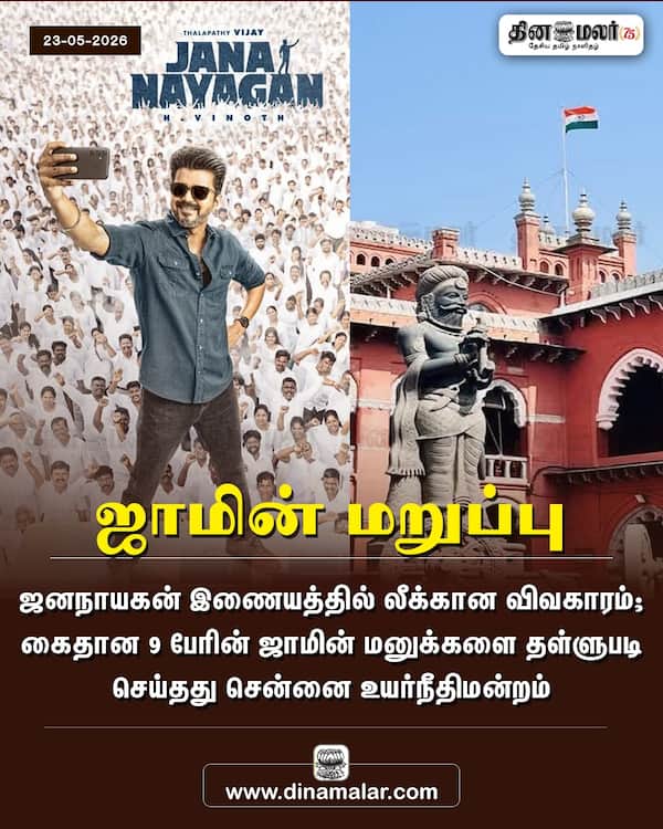 ஜாமின் மறுப்பு 